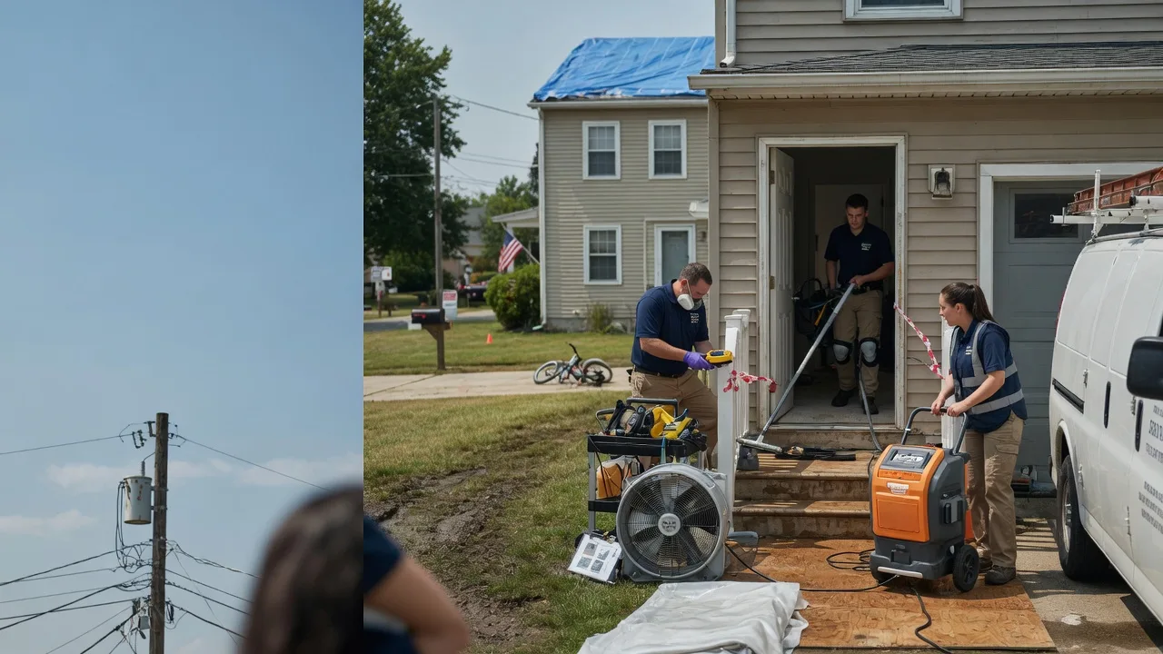 Water Damage Repair in Shirland, IL near me